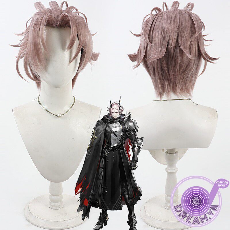 Synthetic Wigs - Парик для косплея Theresis Arknights, розовый,
