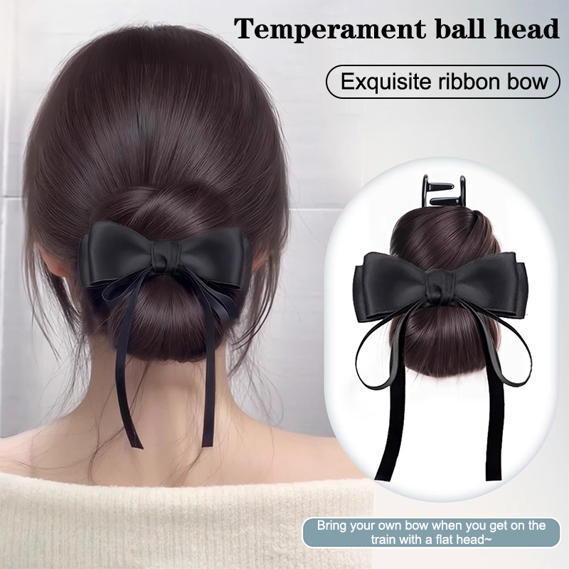 Claw Clip Messy Bun Hair Piece - Накладной низкий пучок-шиньон на заколке, прямой,