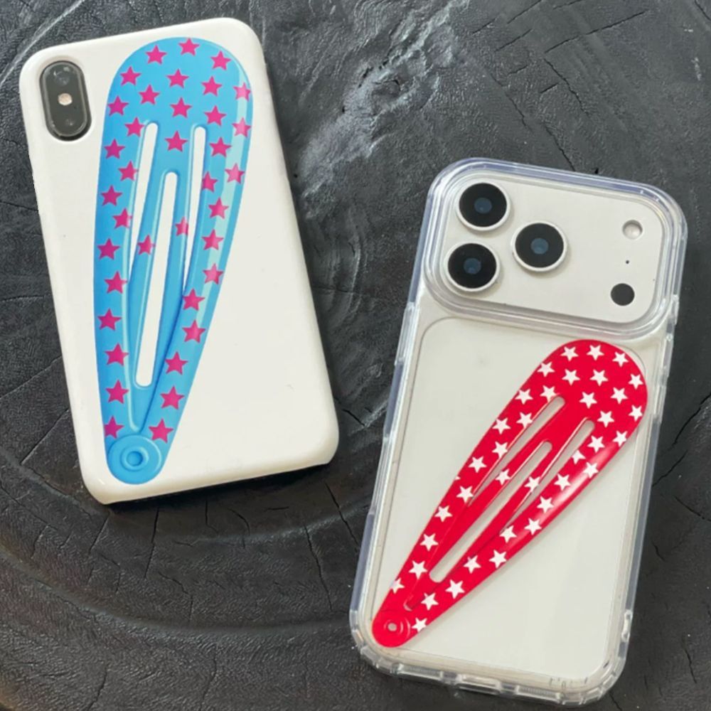 Hair Clips - Чехол для телефона в американском стиле