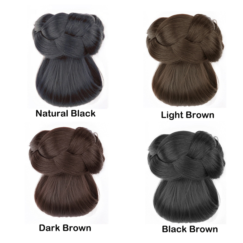 Синтетические аксессуары для в – обзор и цена Claw Clip Messy Bun Hair Piece
