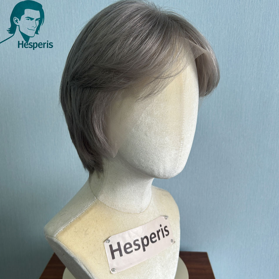 Мужской парик Hesperis Brazili – обзор и цена Pre Parted 13X4 Lace Front Bob Wig