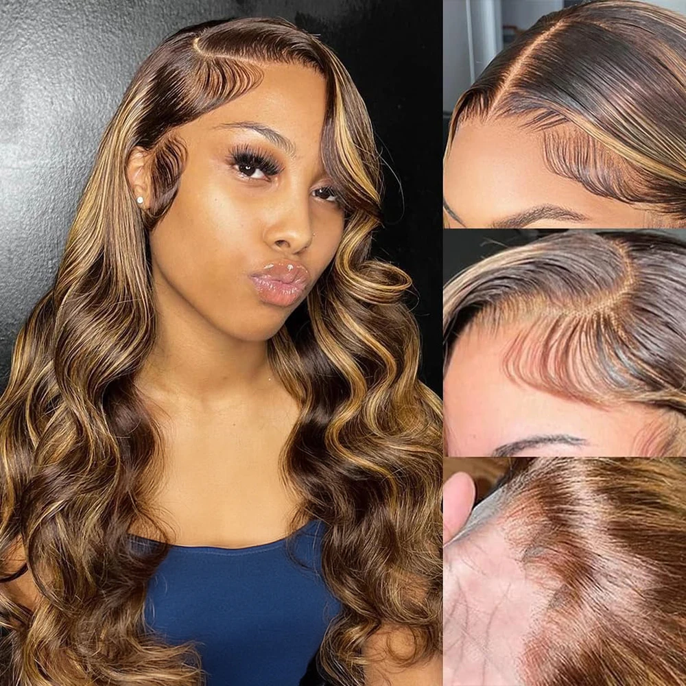 HD Highlight 46 дюймов, 13x4,  – обзор и цена Human Hair Wigs