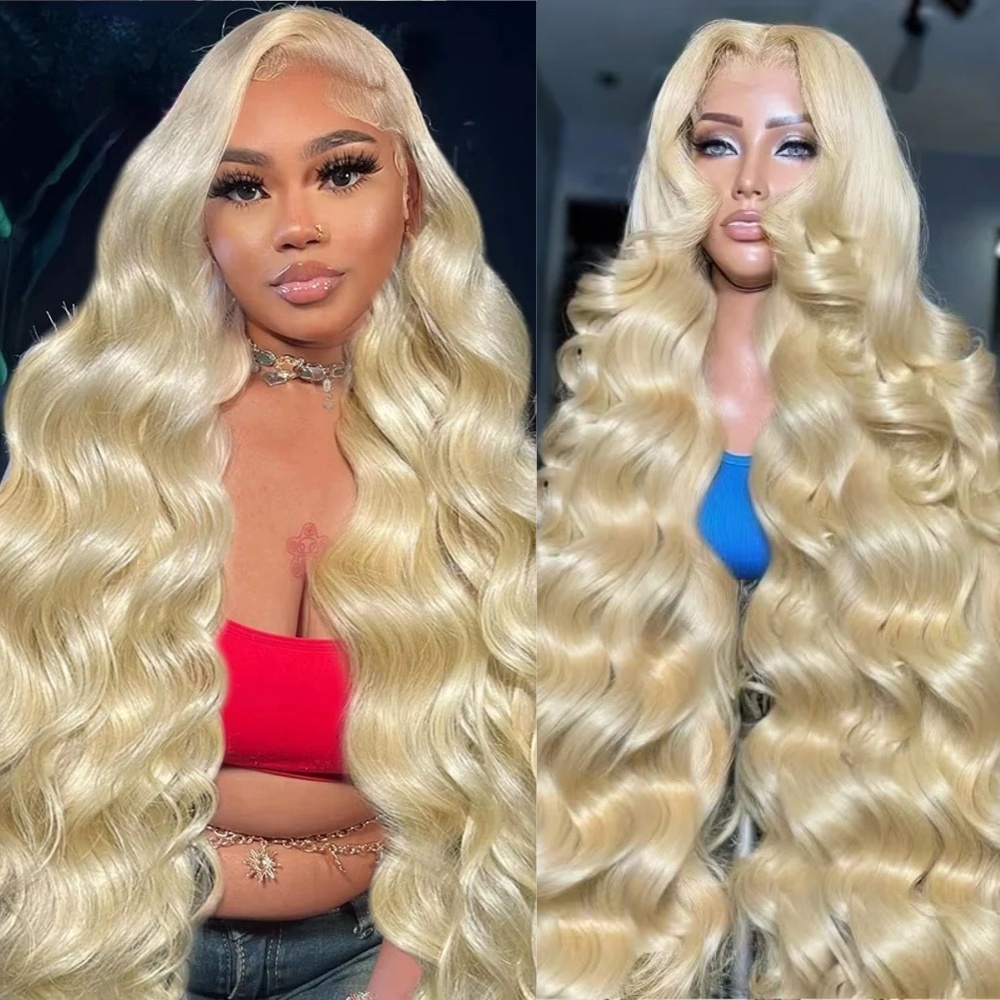 26-30 дюймов, 613 светло-русые – обзор и цена 613 Blonde Body Wave Lace Front Wig