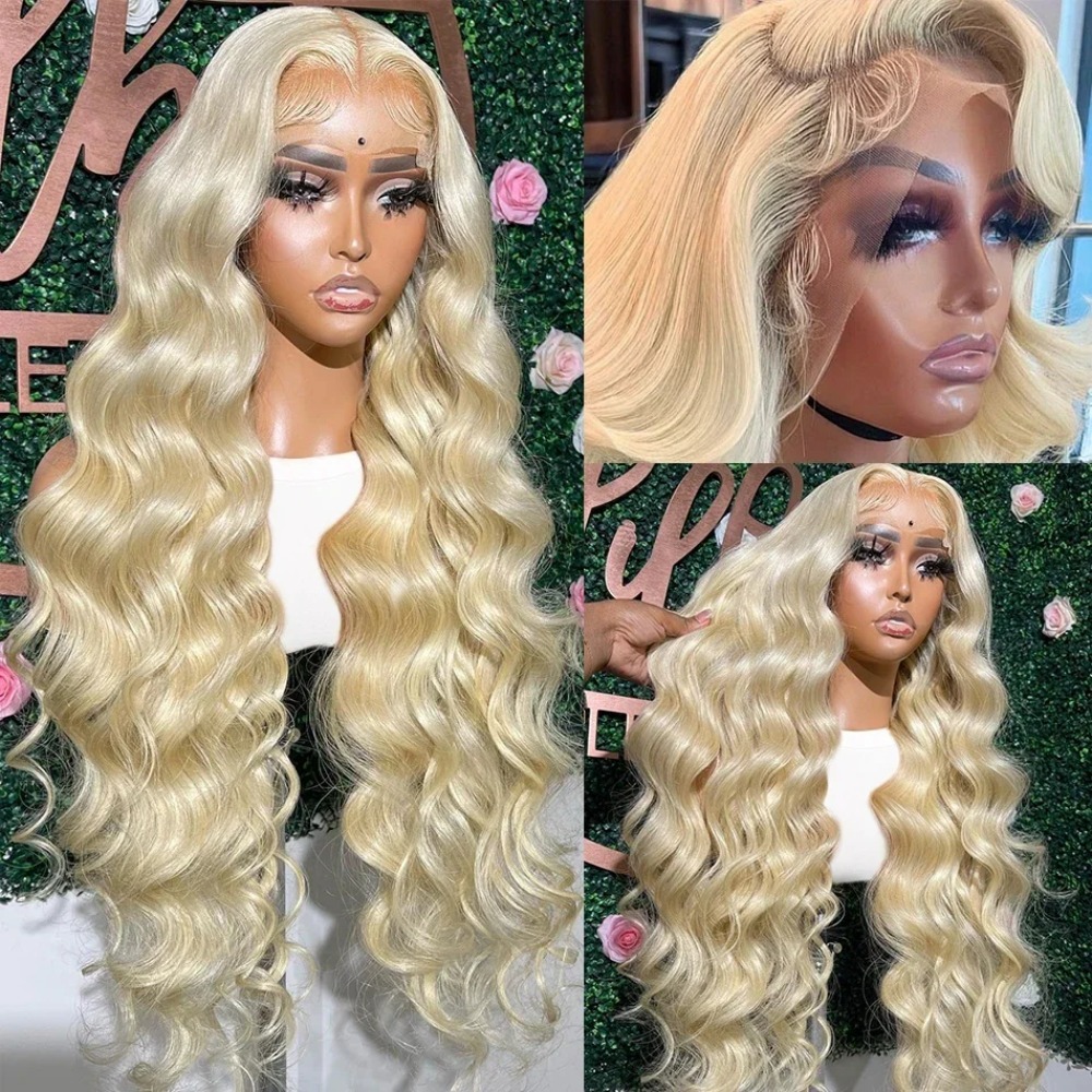 26-30 дюймов, 613 светло-русые – обзор и цена 613 Blonde Body Wave Lace Front Wig