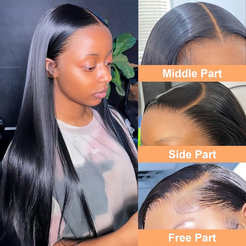 Прямые парики из натуральных ч – обзор и цена Hd Lace Frontal Wig Human Hair Pre Plucked
