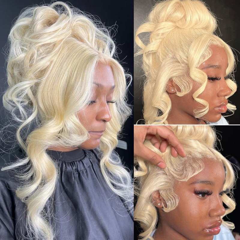 13x4 13x6 360 HD Прозрачный 61 – обзор и цена 613 Blonde Body Wave Lace Front Wig