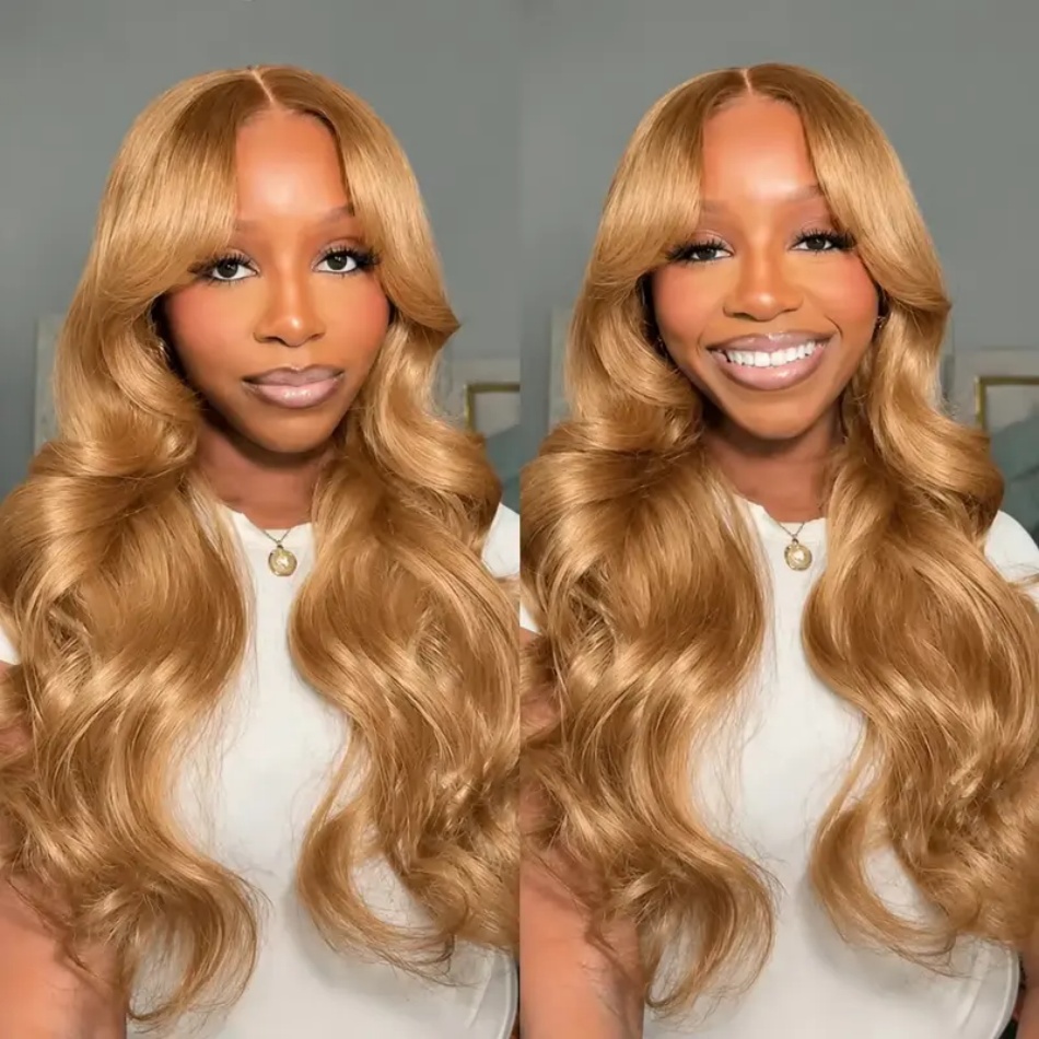 Парик медово-русы, волнистая т – обзор и цена Lace Front Wigs