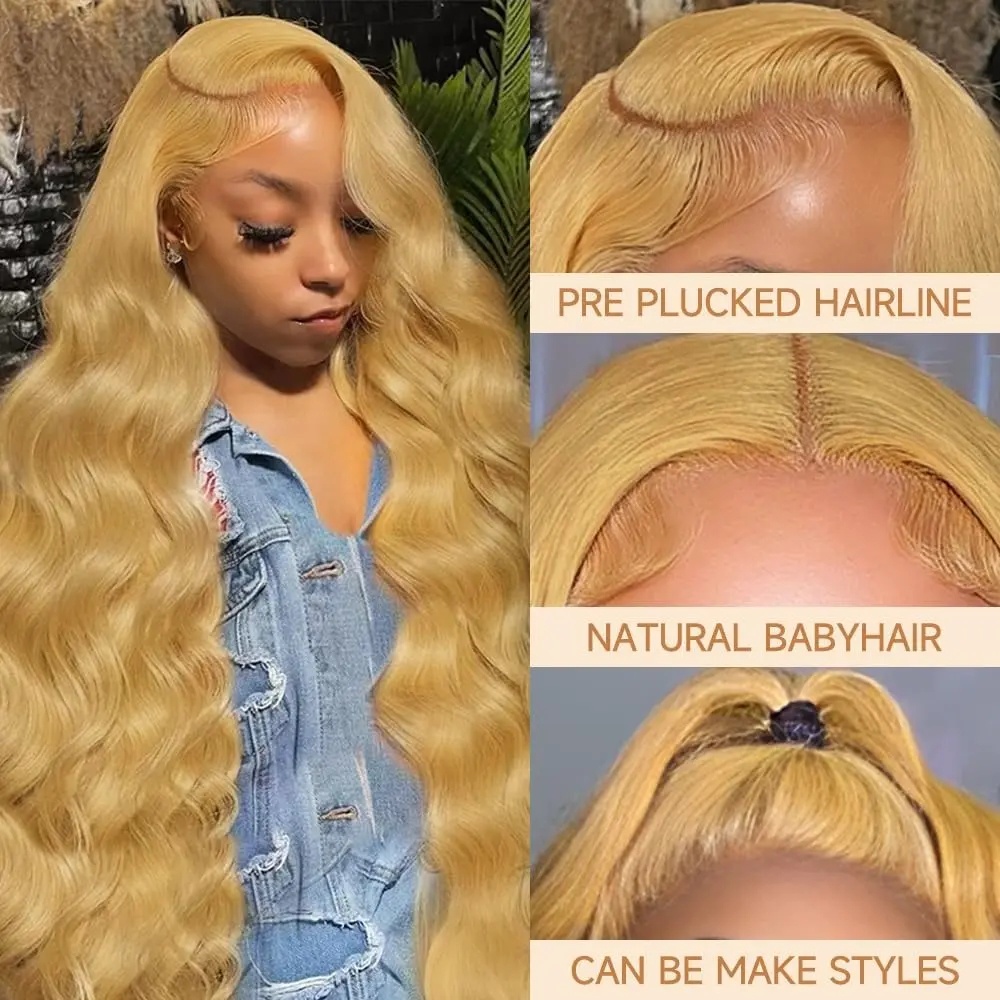 Парик медово-русы, волнистая т – обзор и цена Lace Front Wigs