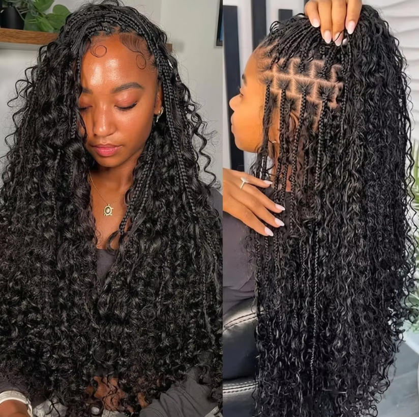 Натуральные волосы для плетени – обзор и цена Water Wave Bulk Human Hair For Braiding