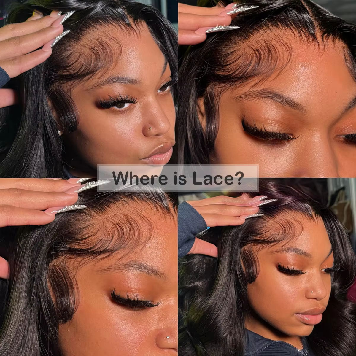 Бесшовный парик-каре коричнево – обзор и цена Pre Parted 13X4 Lace Front Bob Wig