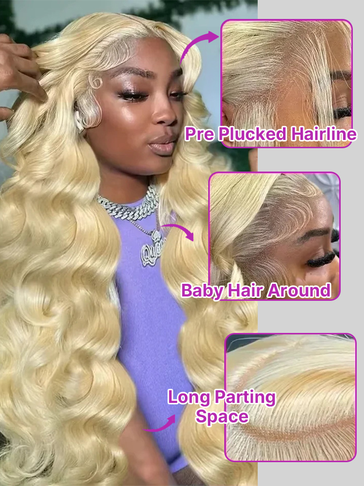 30-40 дюймов, 613 медово-русый – обзор и цена 613 Blonde Body Wave Lace Front Wig