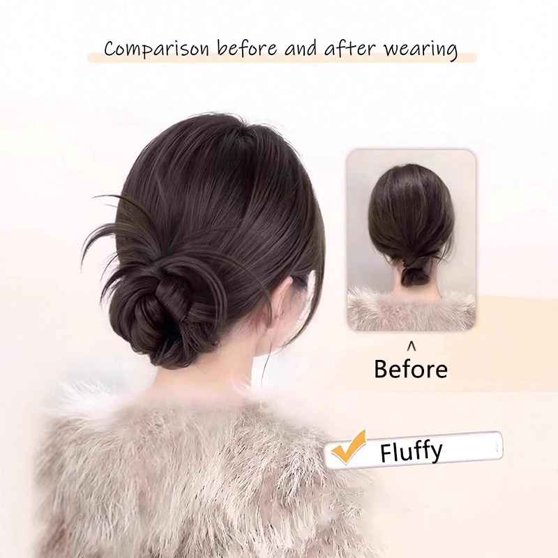 Пушистый, шероховатый, небрежн – обзор и цена Claw Clip Messy Bun Hair Piece