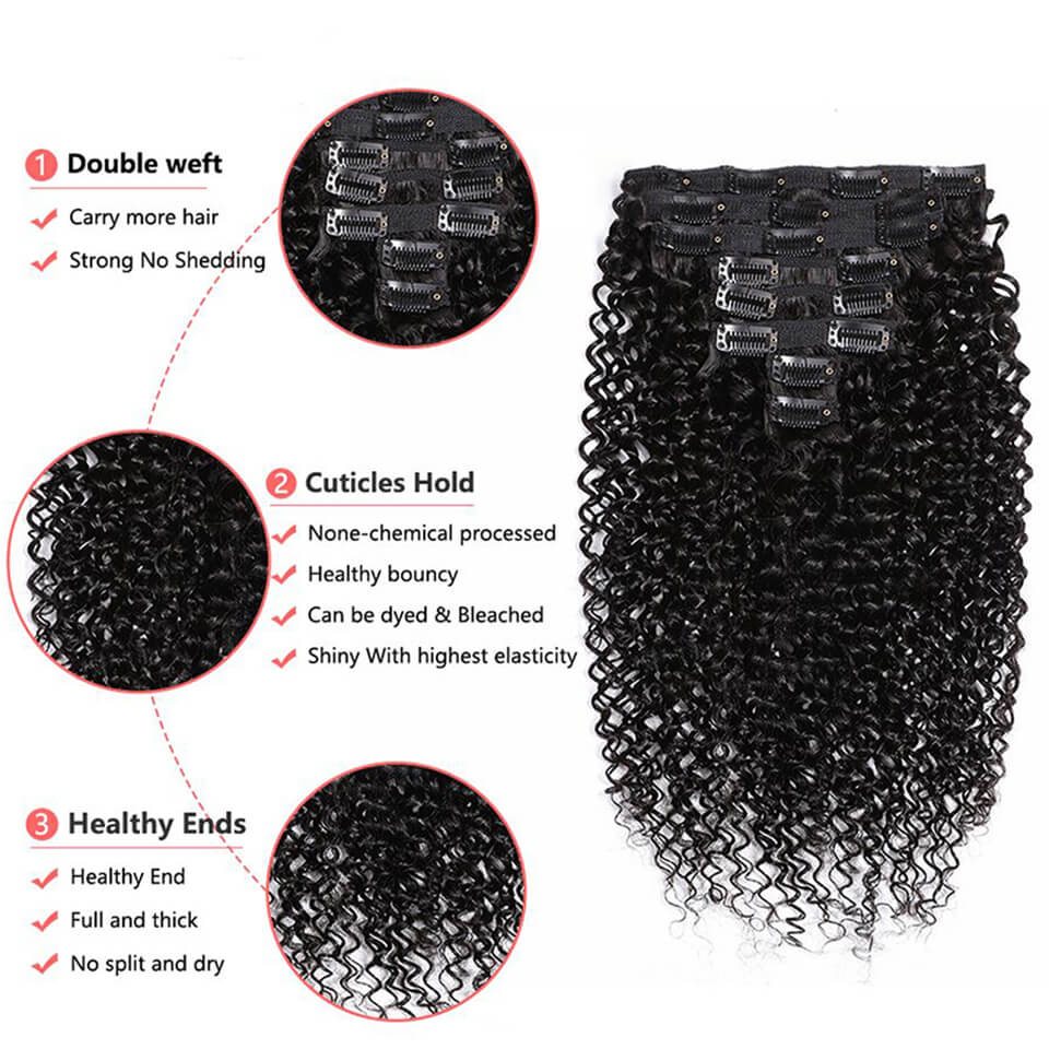 Накладные кудрявые волосы из н – обзор и цена Seamless Clip In Hair Extensions Human Hair