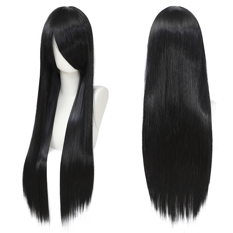 Красочный длинный прямой парик – обзор и цена Synthetic Braided Wigs For Black Women