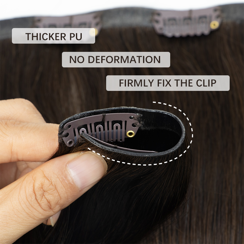 Невидимая толстая заколка из и – обзор и цена Seamless Clip In Hair Extensions Human Hair