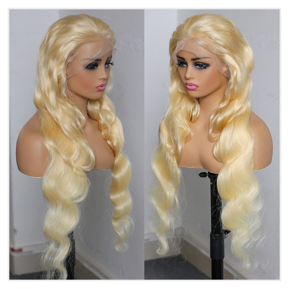 613 Медовый блондин 13x4 Парик – обзор и цена 613 Blonde Body Wave Lace Front Wig