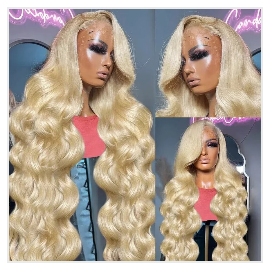 613 Медовый блондин 13x4 Парик – обзор и цена 613 Blonde Body Wave Lace Front Wig