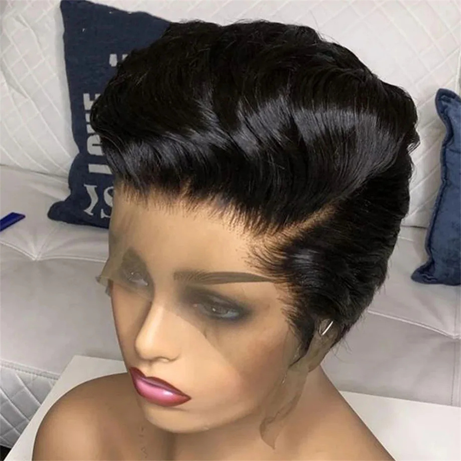Парики с стрижкой пикси, челов – обзор и цена Short Pixie Cut Wig Human Hair Cheap